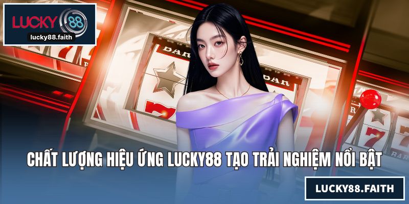 Chất lượng hiệu ứng LUCKY88 tạo trải nghiệm nổi bật