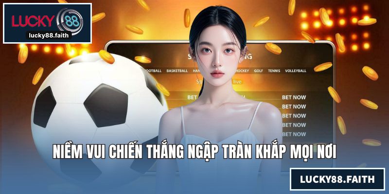 Niềm vui chiến thắng ngập tràn khắp mọi nơi