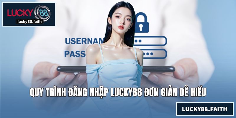 Quy trình đăng nhập LUCKY88 đơn giản dễ hiểu