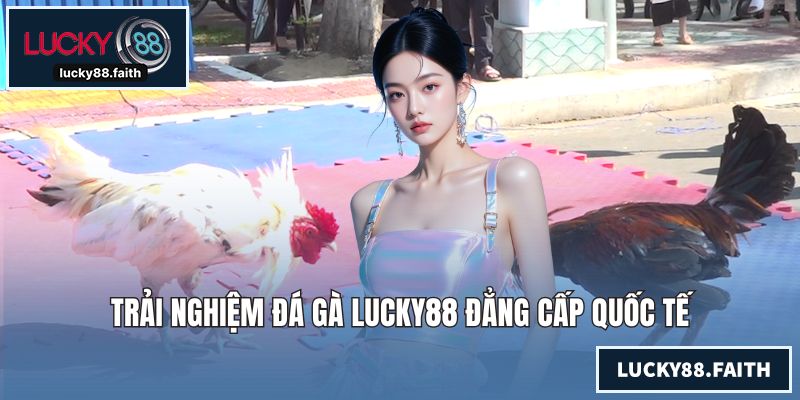 Trải nghiệm đá gà LUCKY88 đẳng cấp quốc tế
